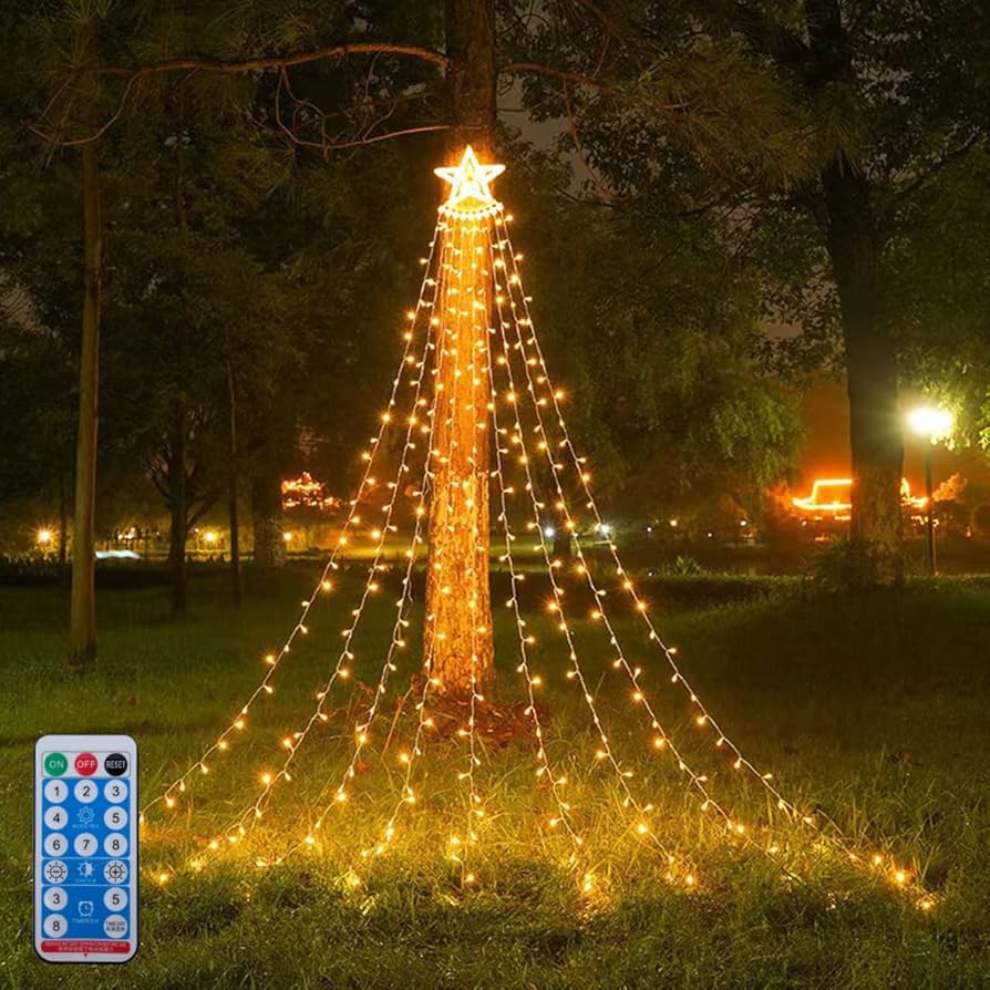 Amazon.co.jp: イルミネーション ライト LED 350球 ドレープライト