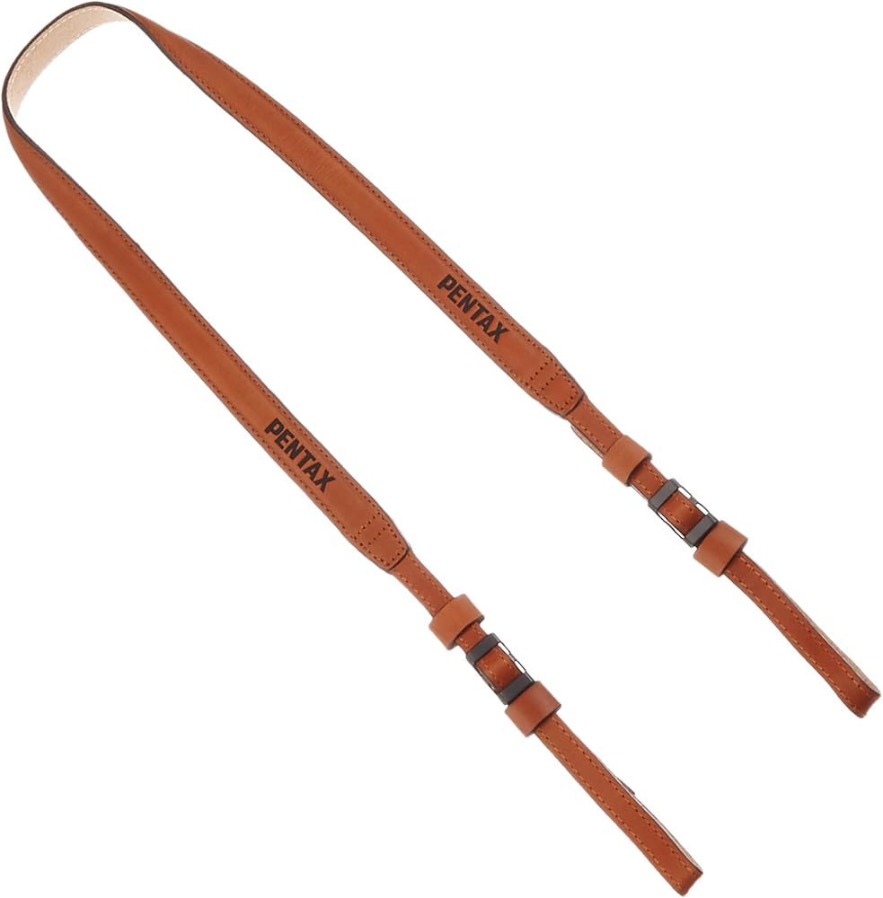 Amazon | PENTAX レザーストラップ キャメル 33076 | カメラ・双眼鏡用