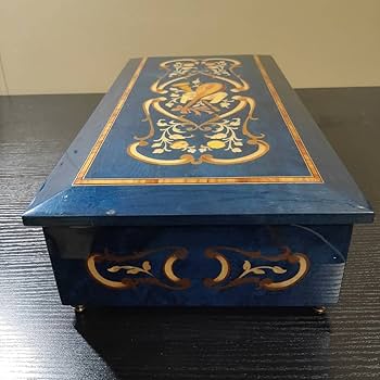 Amazon.co.jp: 限定品Demain 鍵付ジュエリーボックス オルゴール有