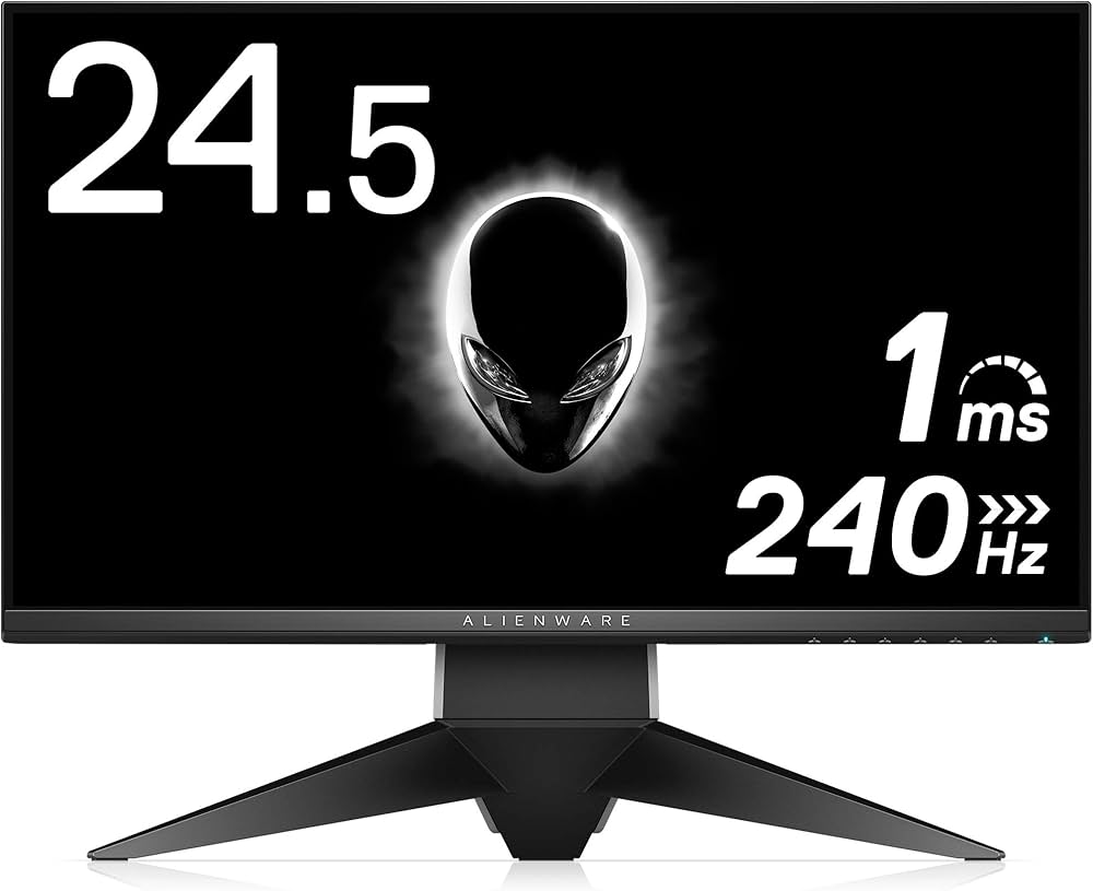 Amazon.co.jp: ALIENWARE ゲーミングモニター 24.5インチ AW2518H(3