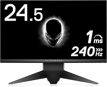 Amazon.co.jp: ALIENWARE ゲーミングモニター 24.5インチ AW2518H(3