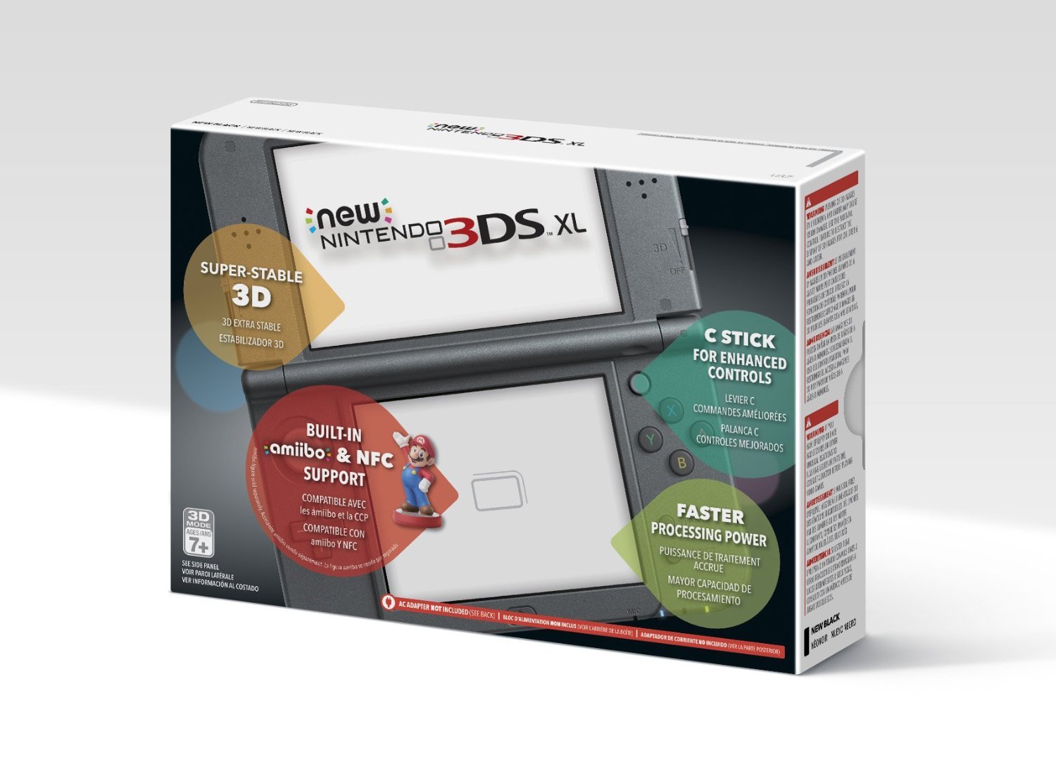 Buy NINTENDO NEW 3DS XL BLACK CONSOLE Online at Low Prices in