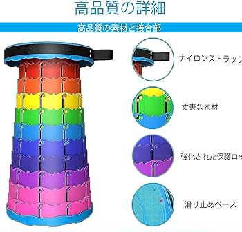 Amazon.co.jp: 折りたたみ椅子 軽量コンパクトで耐荷重200kg 1秒で広げ