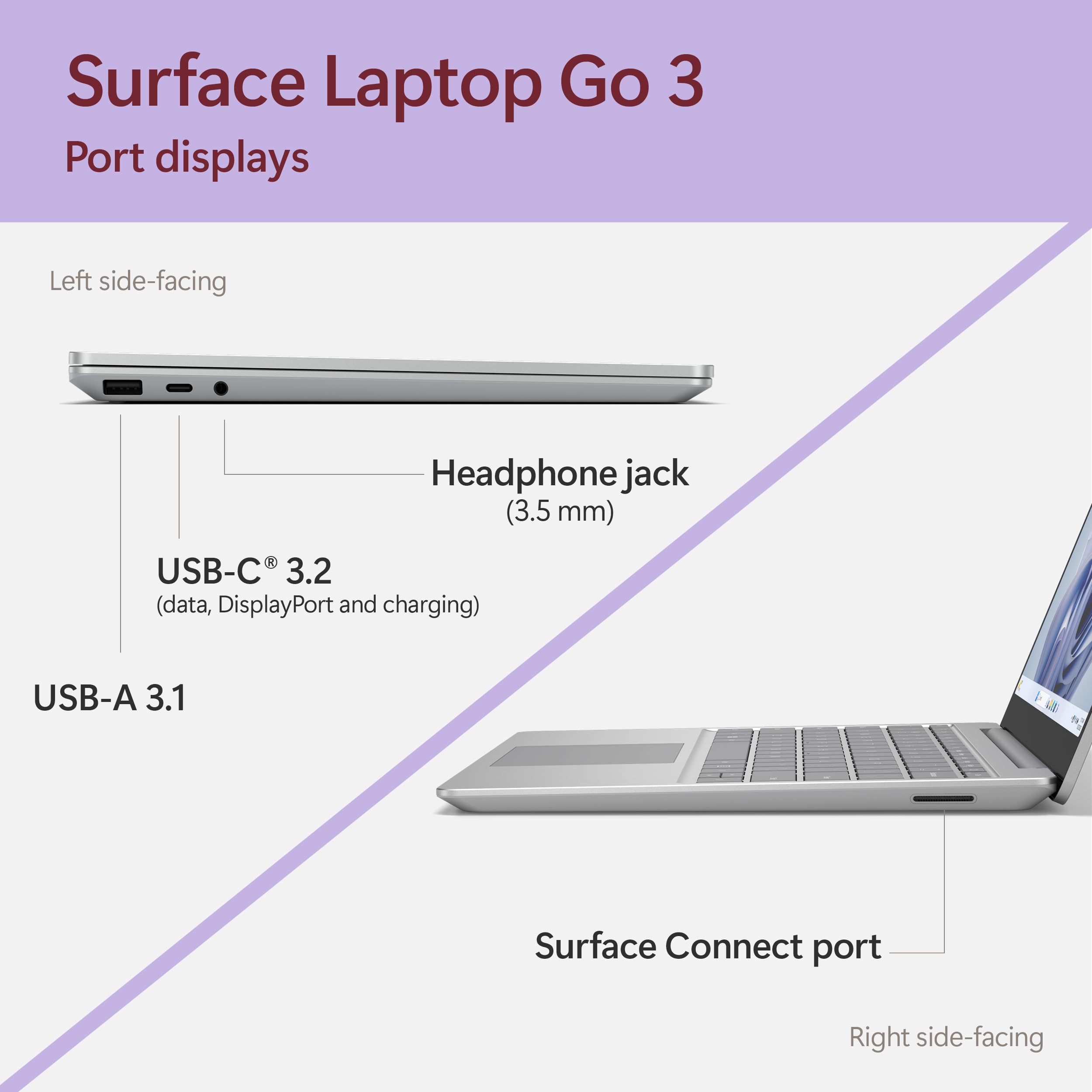 Microsoft Surface Laptop Go 3 (2023) - 12.4
