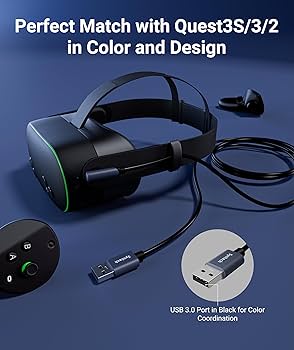 Amazon.com: Syntech Link Cable 16 FT Compatible with Oculus/Meta