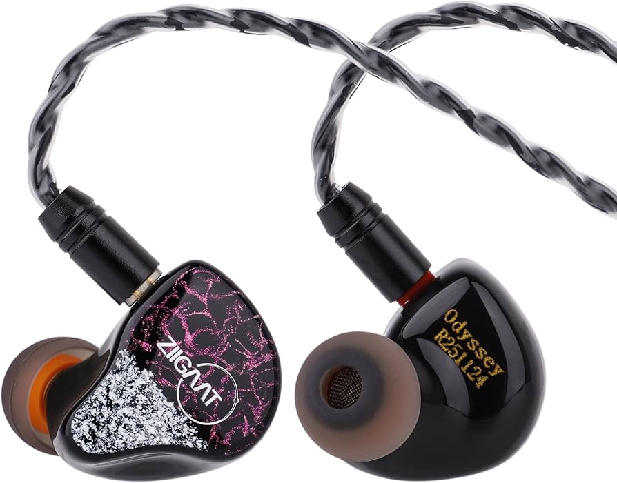 Amazon.com: Linsoul ZiiGaat Odyssey In–Ear Monitor, 1DD+3BA Hybrid