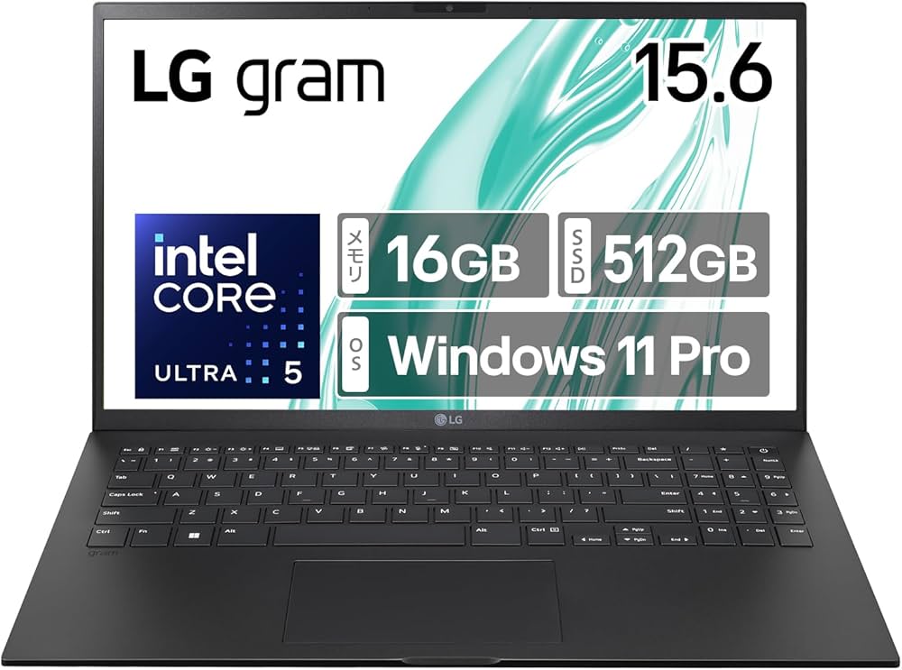 Amazon.co.jp: 【長時間駆動×15.6インチ】 LG gram/軽量（1290g）/長