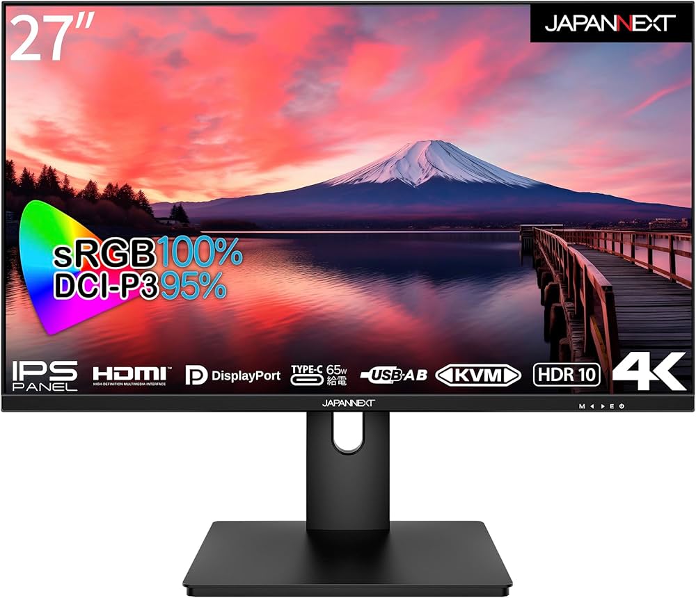 Amazon.co.jp: JAPANNEXT 27インチ モニター 4K UHD 3840x2160解像度