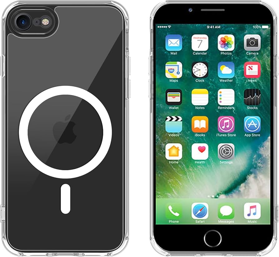 Amazon.co.jp: iPhone SE 第3世代 第2世代 ケース MagSafe対応 耐衝撃