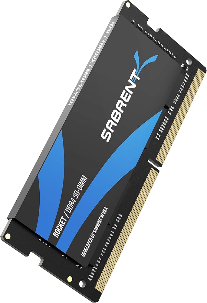 Amazon | SABRENT ロケット 16GB DDR4 SO-DIMM 3200MHzメモリ