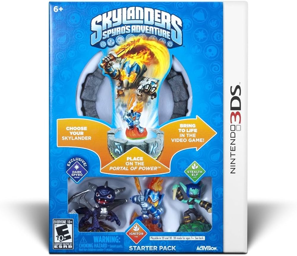 Amazon.com: Skylanders Spyro's Adventure Starter Pack - Nintendo