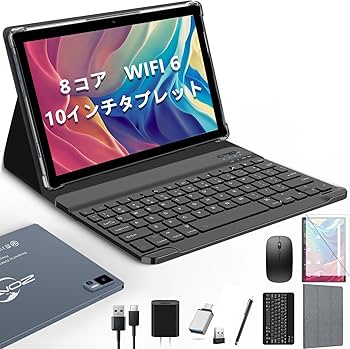 Amazon.co.jp: 【Androidタブレット2026新登場】タブレット10インチ