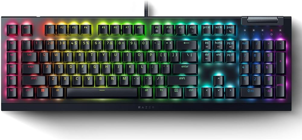 Amazon | Razer BlackWidow V4 X メカニカルゲーミングキーボード