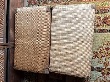 Amazon.co.jp: 柳こおり 柳行李 こうり バスケット 籠 衣装ケース 昭和