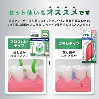 Amazon | GUM(ガム) 歯間ブラシ L字型 奥歯の歯間ケア ワイヤータイプ