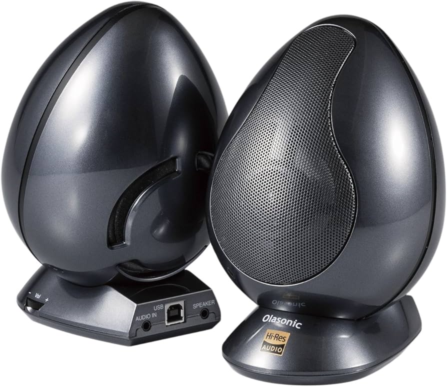 Amazon.co.jp: Olasonic USBパワードスピーカー (チタニウムグレー) TW