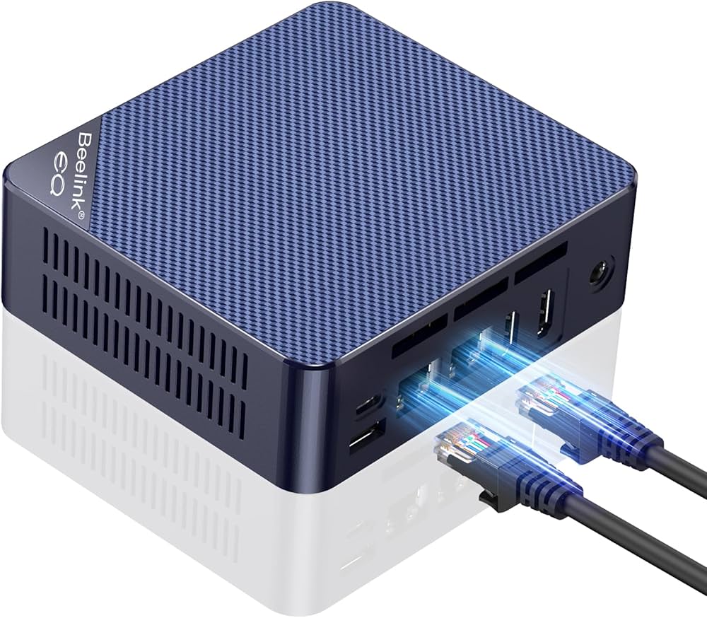 Amazon | Beelink ミニ PC、EQ12 16GB DDR5 500GB SSD、Intel Alder