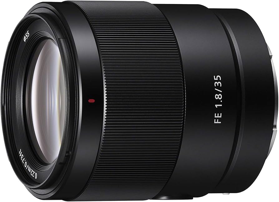 Sony Fe 35mm F1.8 Large Aperture Prime Lens (SEL35F18F) : Amazon