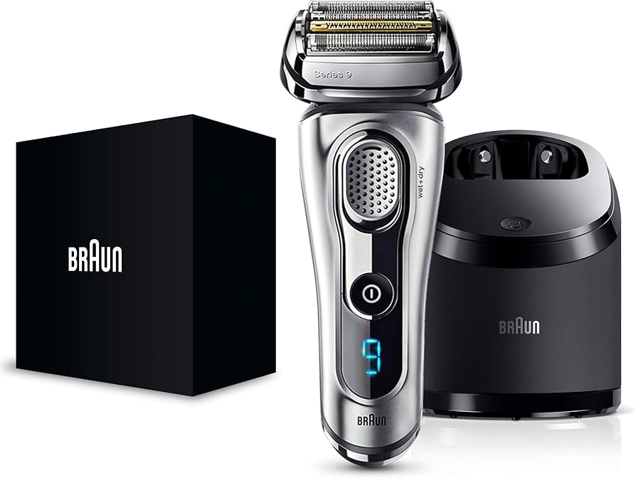 Amazon | 【洗浄器付き】 ブラウン メンズ電気シェーバー シリーズ9
