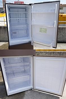 Amazon.co.jp: シャープ 271L 2ドア冷蔵庫（ブラウン系・ダークウッド