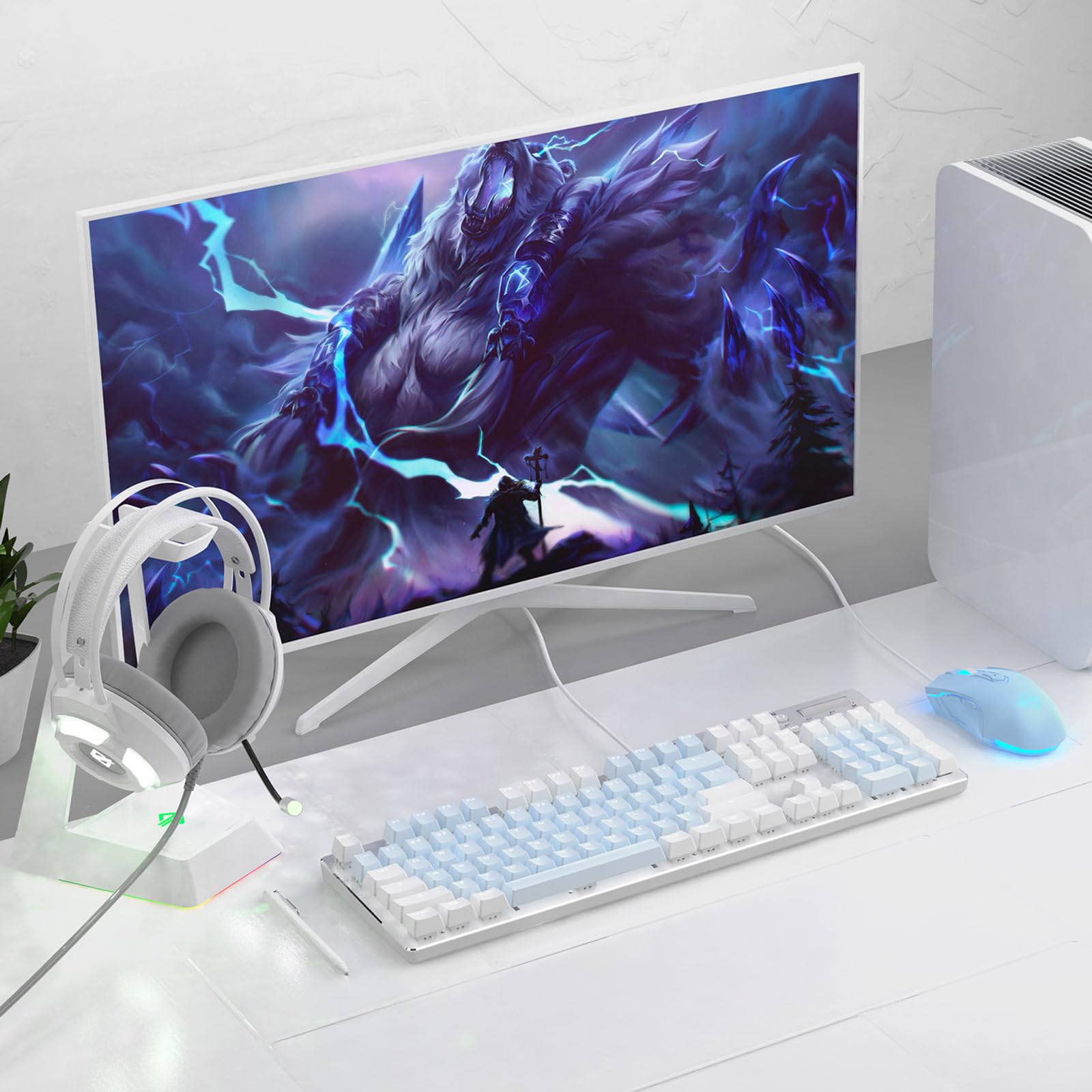 Amazon | Ajazz AK35i メカニカルキーボード 美しい有線ゲーミング