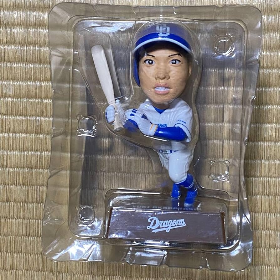 Amazon | 中日ドラゴンズ 岡林勇希 ボブルヘッド フィギュア