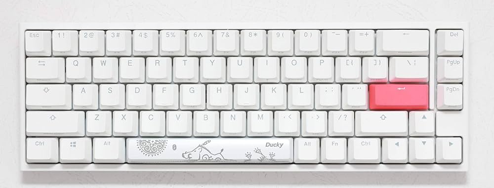 Amazon.co.jp: Ducky One 2 SF RGB ピュアホワイト RGB LED 65% ダブル
