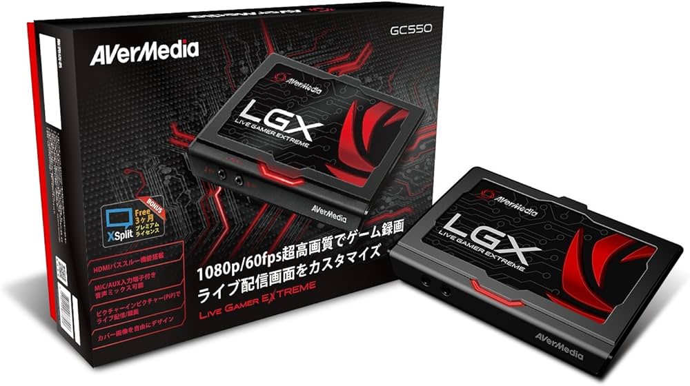 Amazon.co.jp: AVerMedia Live Gamer EXTREME GC550 USB 3.0 HDMI