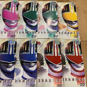 Amazon.co.jp: 未来戦隊タイムレンジャー 1〜10巻 完結 DVD 全10巻