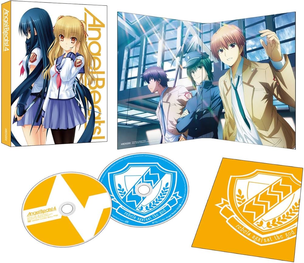 Amazon.co.jp: Angel Beats! 4 【完全生産限定版】 [Blu-ray] : 神谷