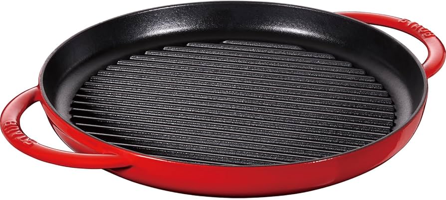Amazon｜staub ストウブ 「 ピュアグリル ラウンド チェリー 30cm