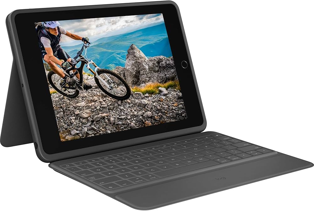 Amazon | Logitech(ロジクール) Rugged Folio iPad (第7世代、第8世代