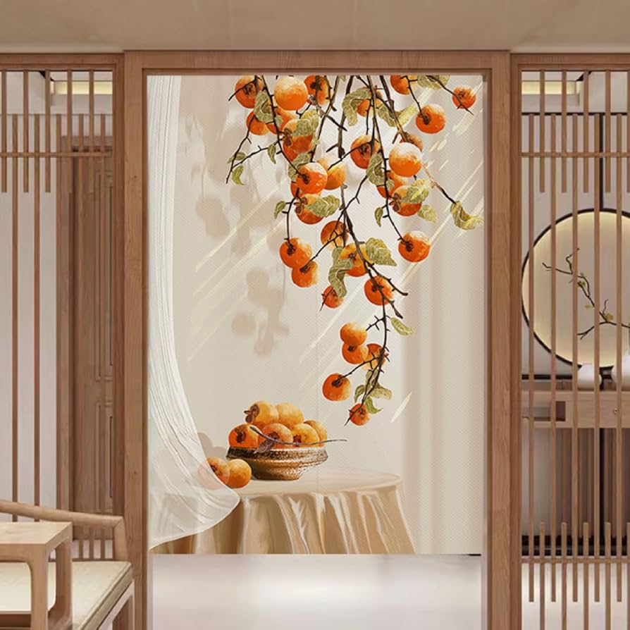 Amazon｜NASFH レトロ デザイン 暖簾 ナチュラル ロング 北欧 のれん