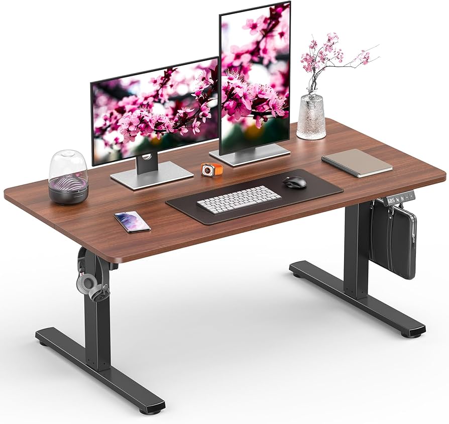 Amazon.co.jp: Xyndyx 電動 オフィスワークローデスクテーブル 自動