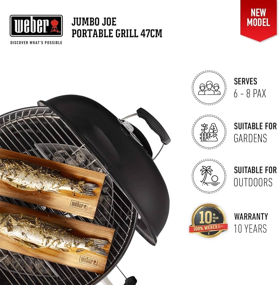 Amazon | Weber(ウェーバー) バーベキュー コンロ 直径47cm ジャンボ