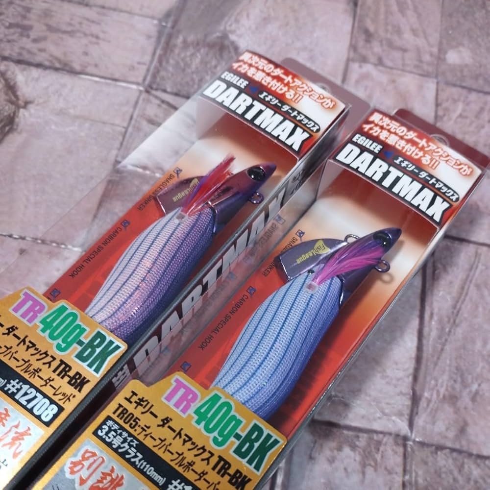 エギリーダートマックスTR-BK ディープパープルボーダーパープル30・40g