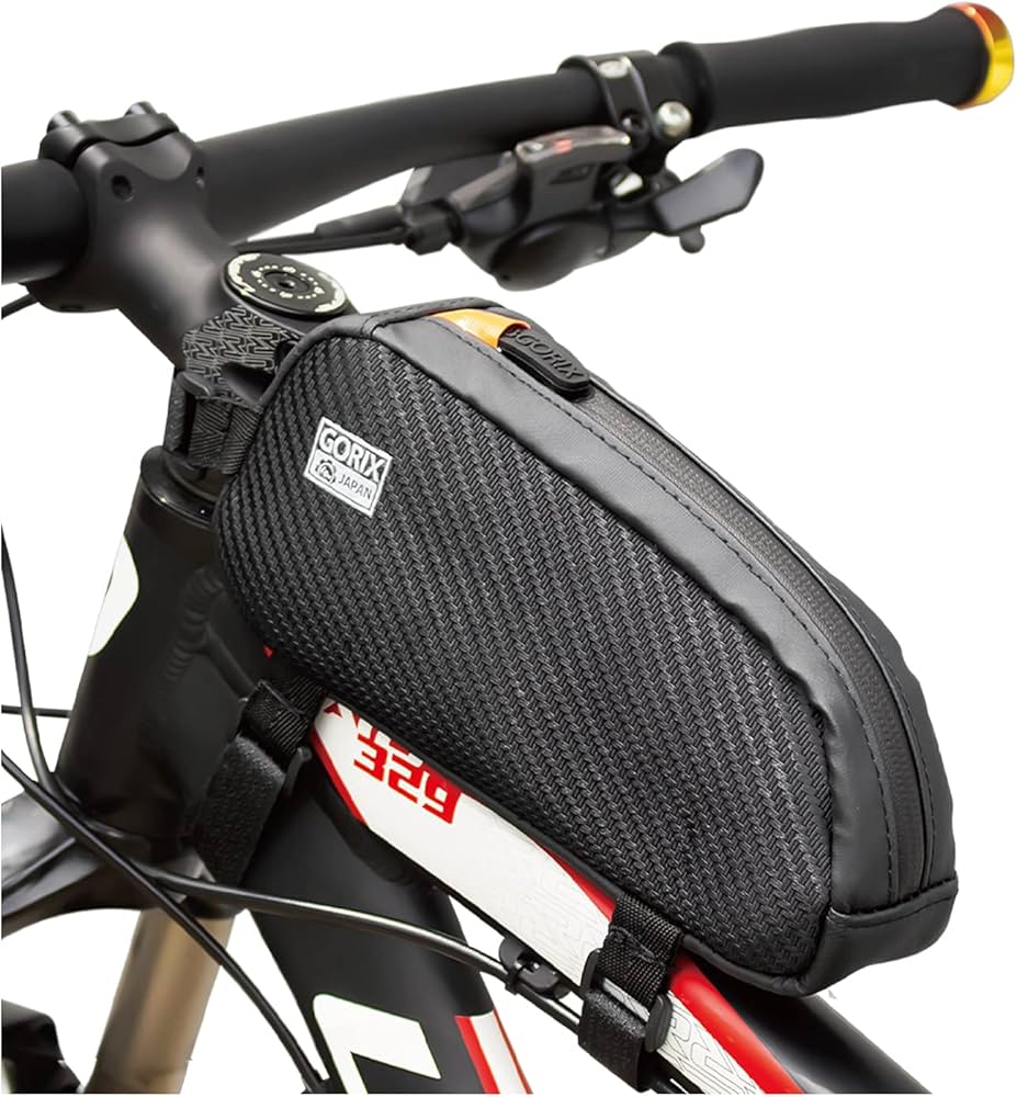 Amazon | GORIX(ゴリックス) 自転車 トップチューブバッグ 防水 (GX