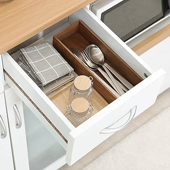 Amazon｜不二貿易 キッチン収納 食器棚 幅120×奥行39.5×高さ89cm