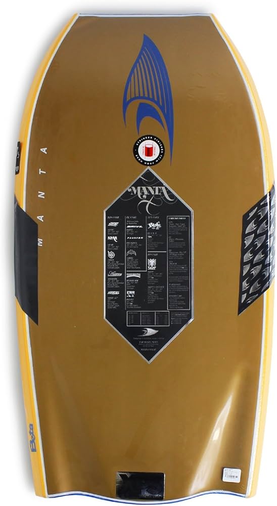 Amazon | MANTA(マンタ) ボディボード BETA 38.5インチ ブルー | manta