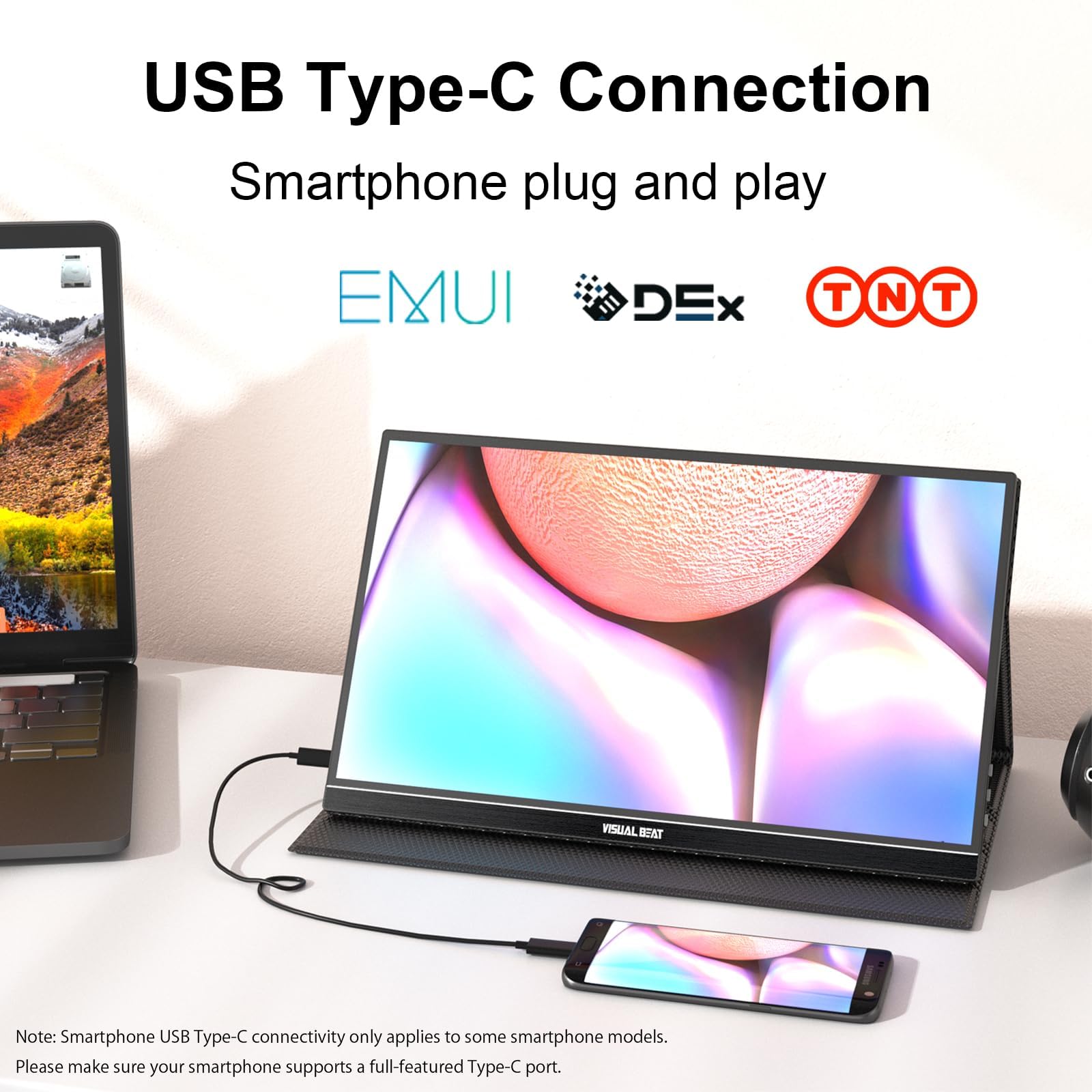 Amazon.co.jp: Visual Beat モバイルモニター タッチスクリーン 15.6