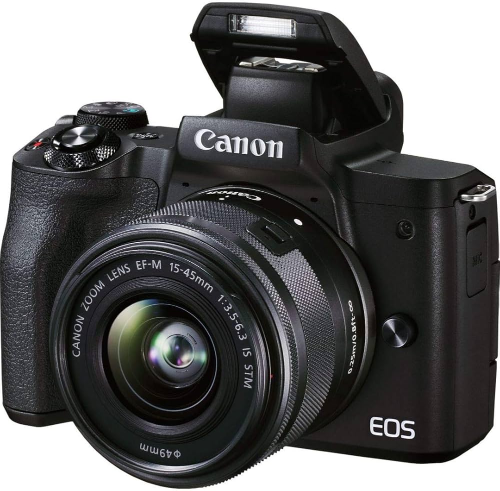 Buy Canon EOS M50 Mark II + EF-M 15-45mm is STM Kit Black Online