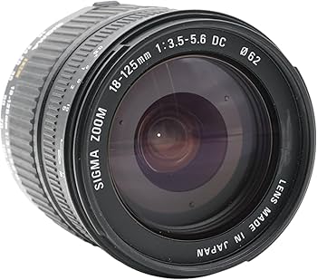 Amazon.com : Sigma 18-125mm f/3.5-5.6 DC IF Aspherical Zoom Lens