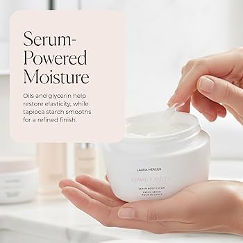 Amazon | Laura Mercier Serum Body Cream - Ambre Vanille for Women