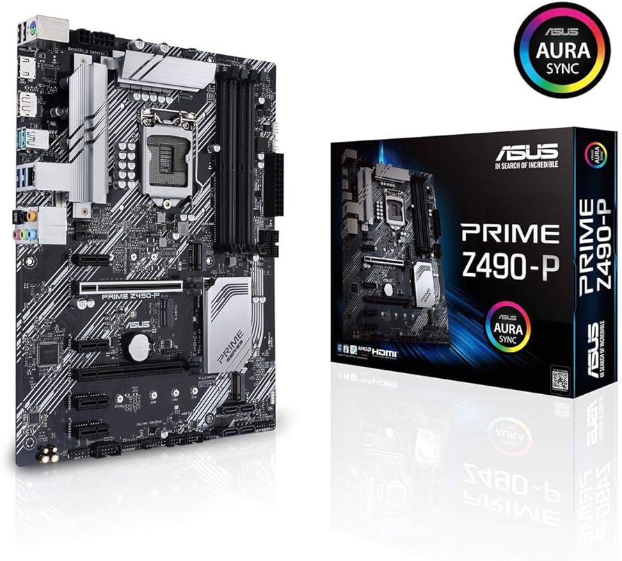 Amazon.com: ASUS Prime Z490-P LGA 1200 (Intel® 10th Gen) ATX
