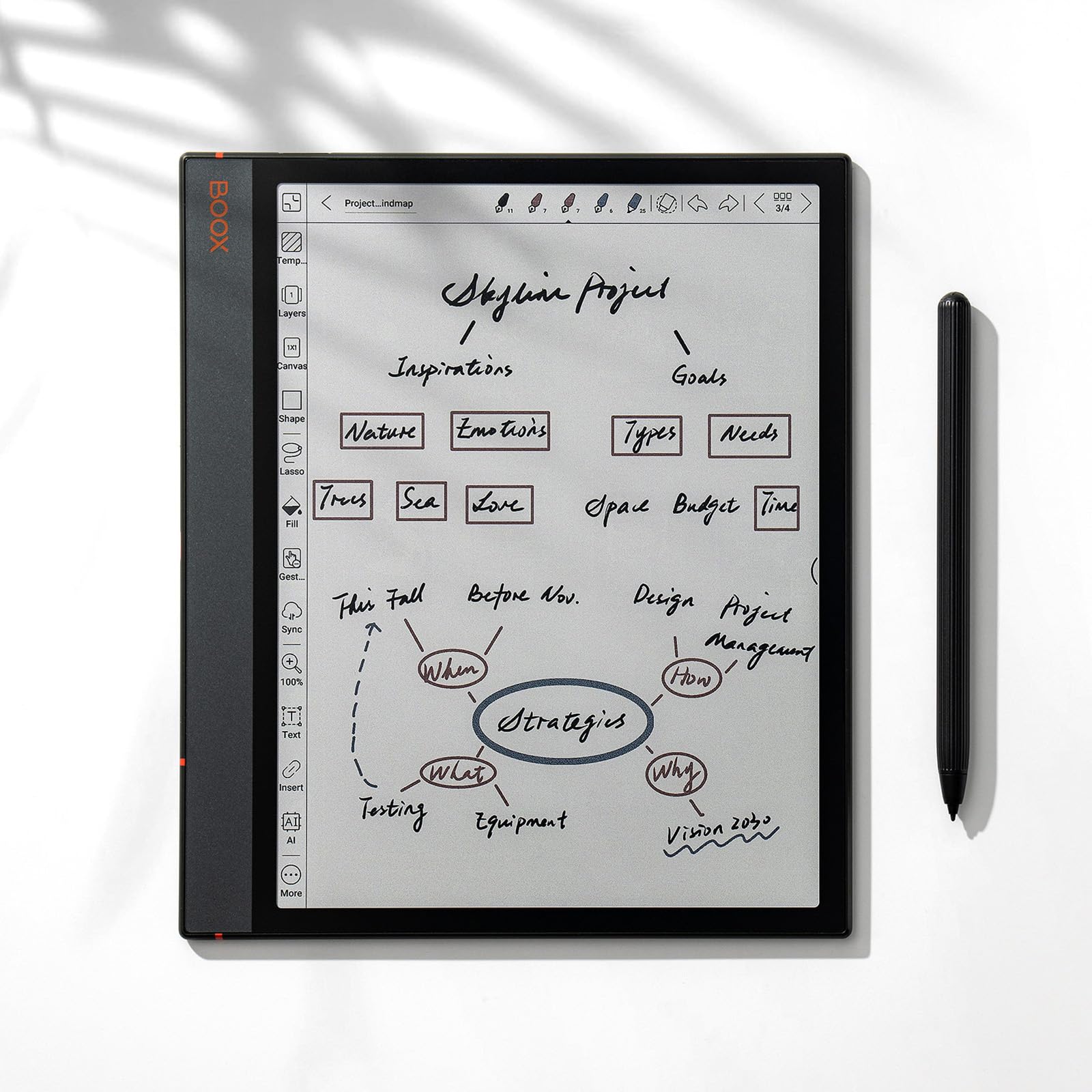 BOOX Note Air 3 C E Ink 10.3 ePaper 4G 64G Paper Tablet : Amazon