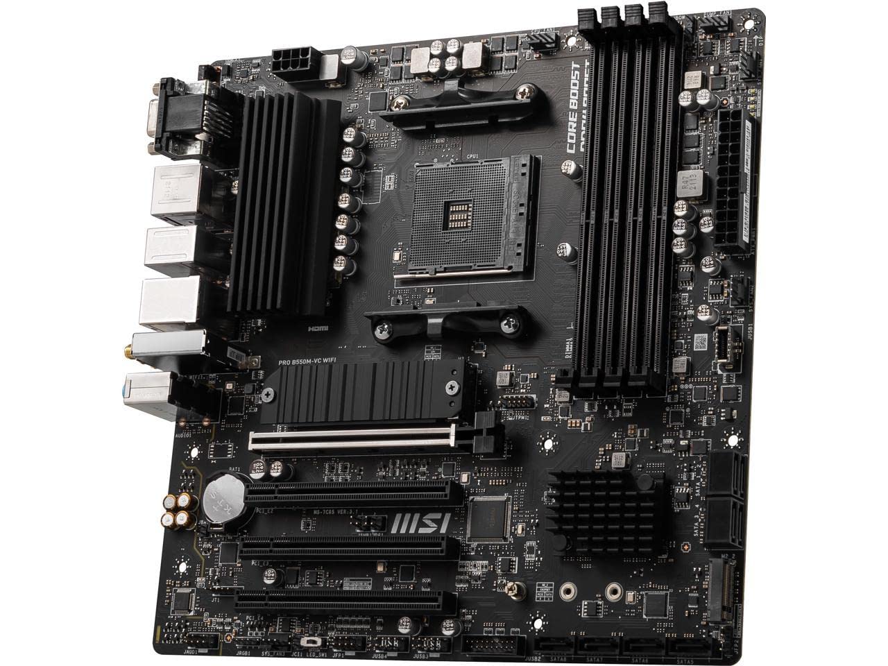 Amazon.com: MSI PRO B550M-VC WiFi ProSeries Motherboard (AMD Ryzen