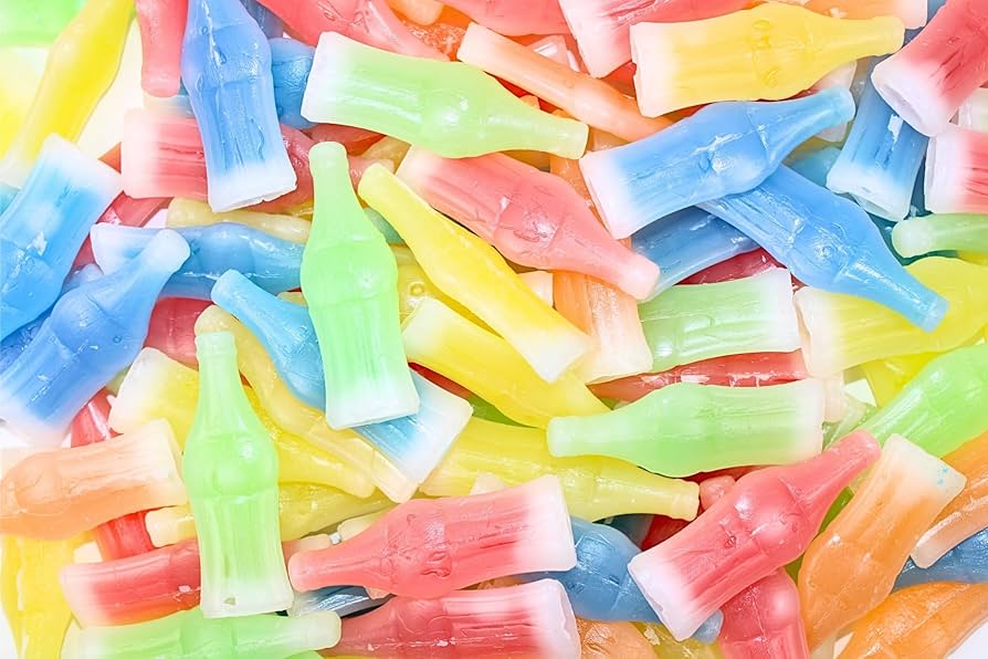 Grandys Candys Nik-L-Nip Wax Bottle Candy Drinks- Bulk Candy