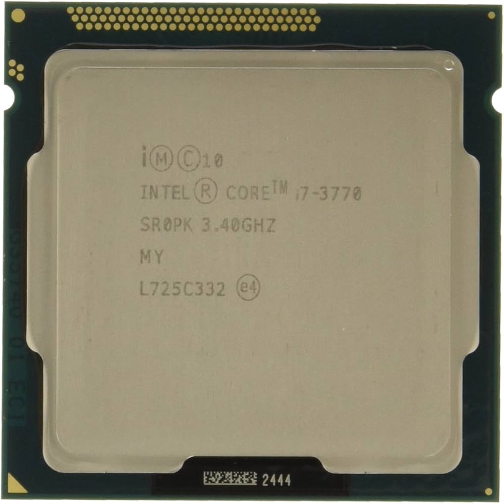 Amazon | Intel CPU Core i7-3770 3.4GHz 8Mキャッシュ 4コア/8