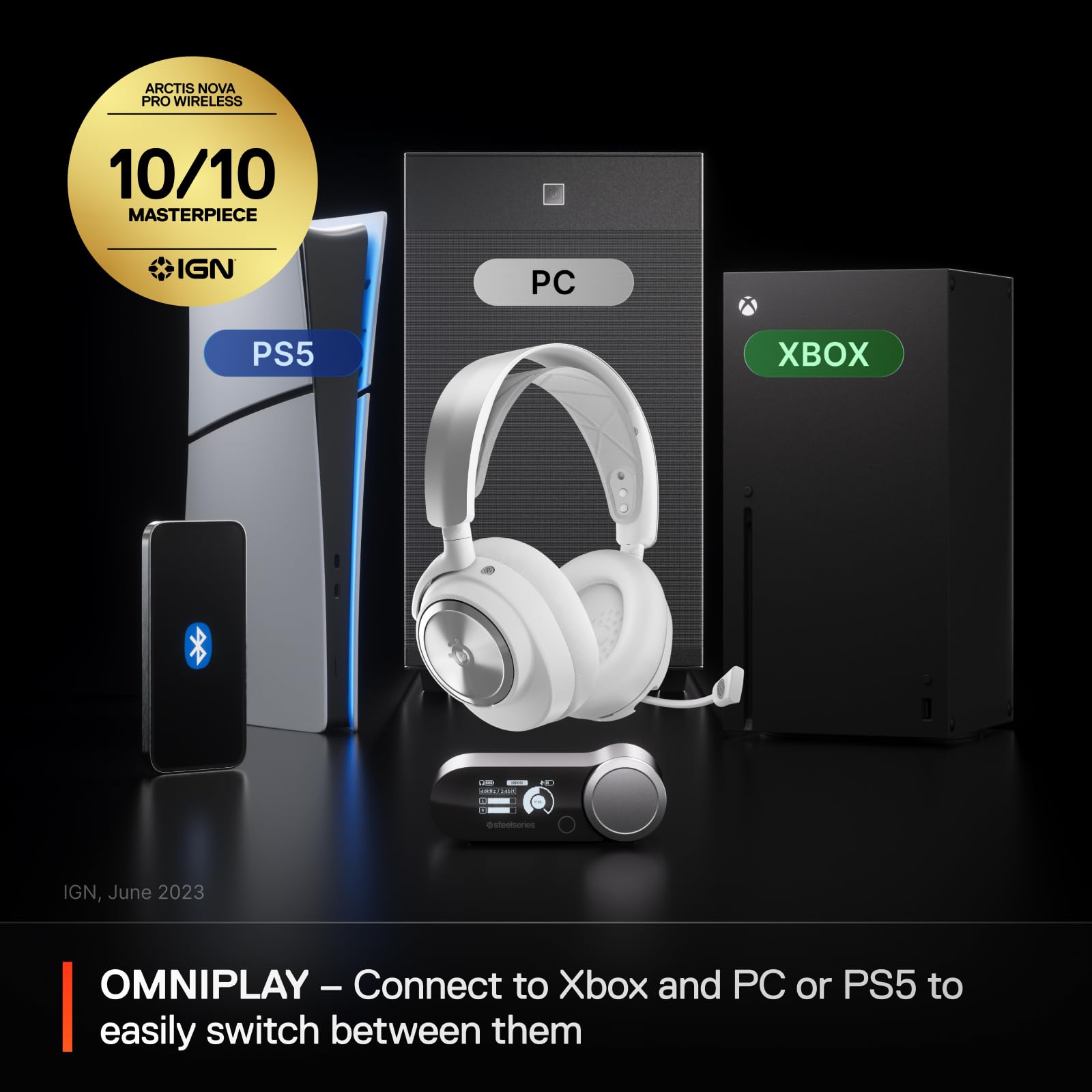 Amazon.com: SteelSeries Arctis Nova Pro Wireless Xbox Multi-System