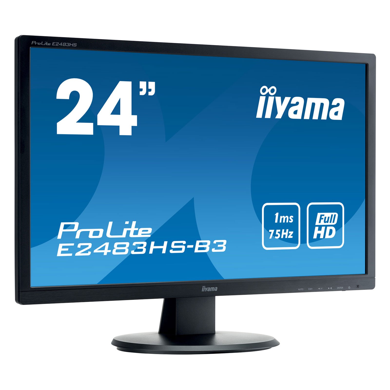 Amazon.co.jp: iiyama モニター ディスプレイ E2483HS-B3(24インチ